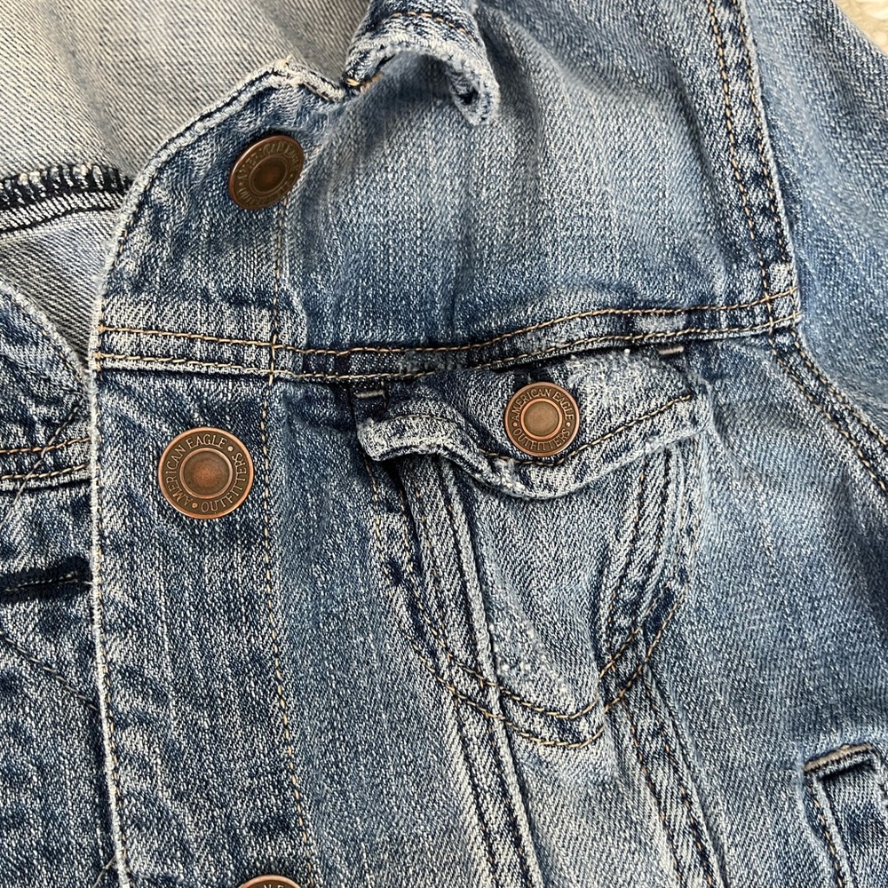 American Eagle | Blue Jean Jacket (S) - Picture 3 of 8